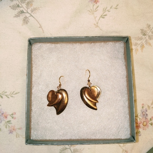 Heart shaped Earrings - Picture 3 of 4